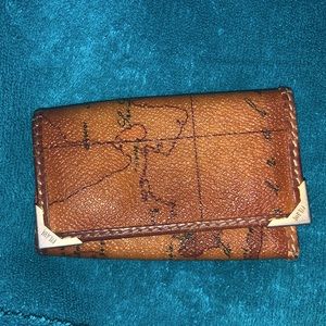 Alviero Martini Vintage Geographical Key Holder